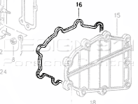 Engine Chain Cover Gasket Porsche 964 1989-94